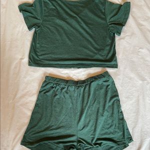 Emerald Green Lounge Set